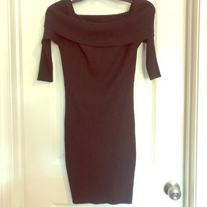 2/20$ Black sweater dress